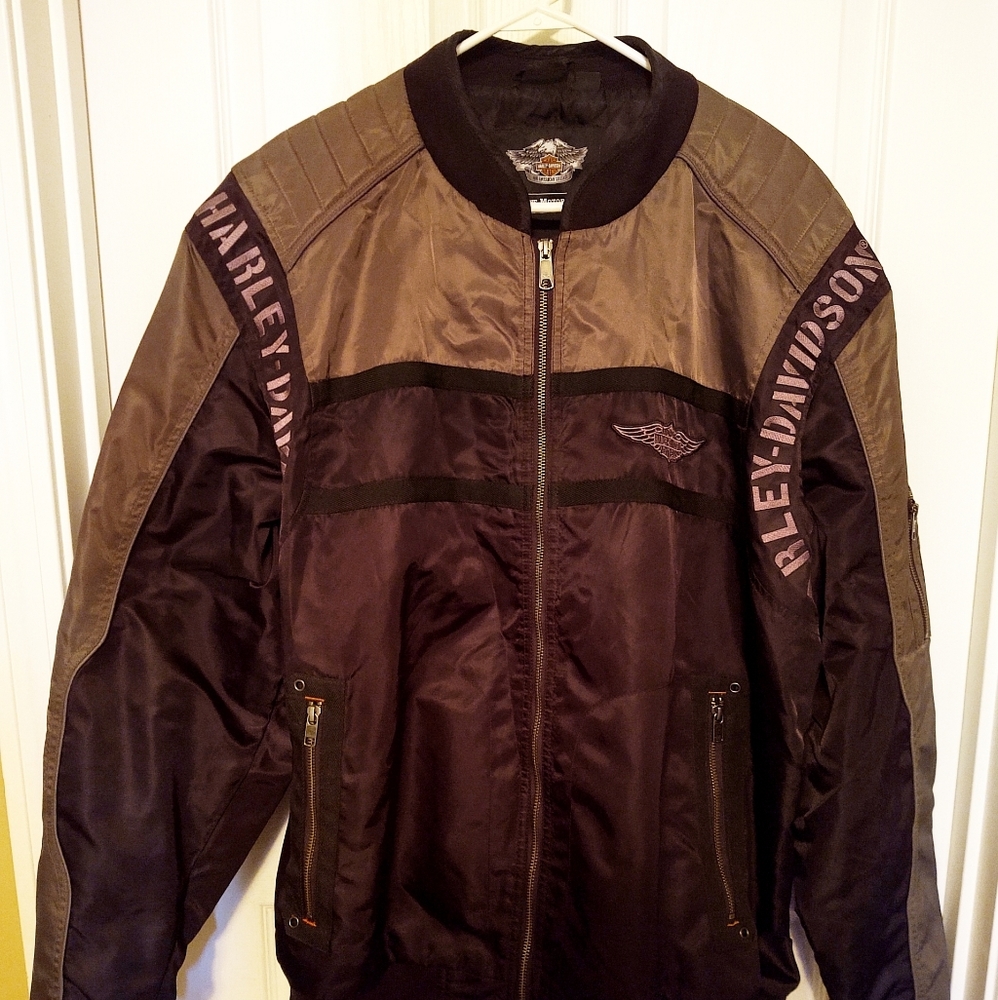 Harley-Davidson Mainstreet Nylon Bomber Jacket